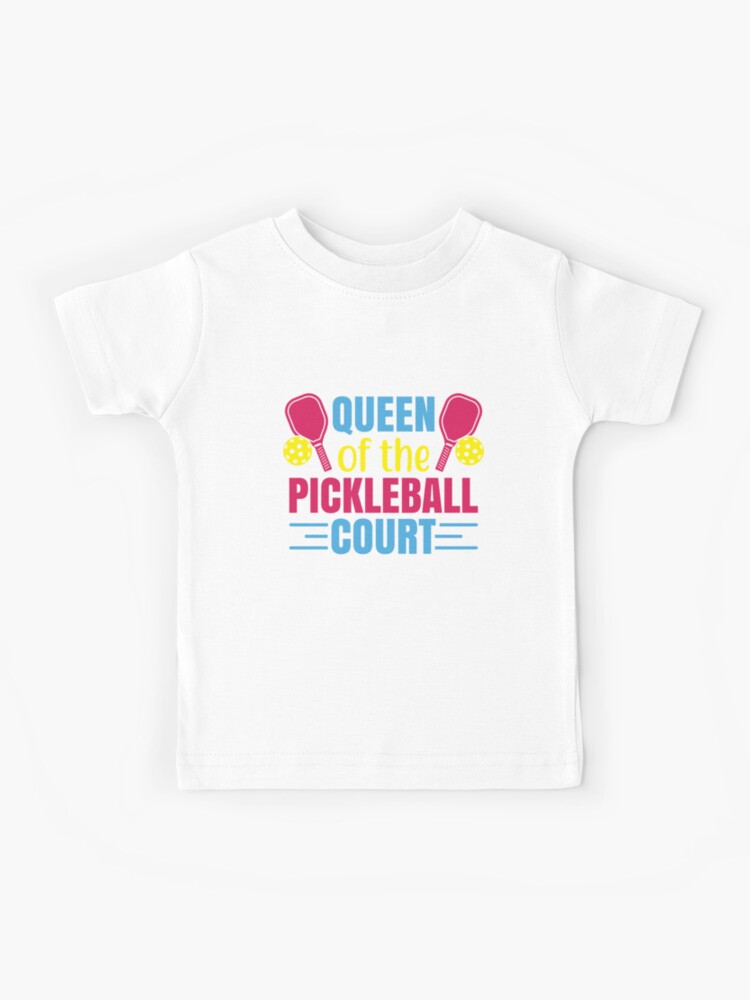 Queen Of The Pickleball Court Shirt, Sport Graphic Tees, Pic