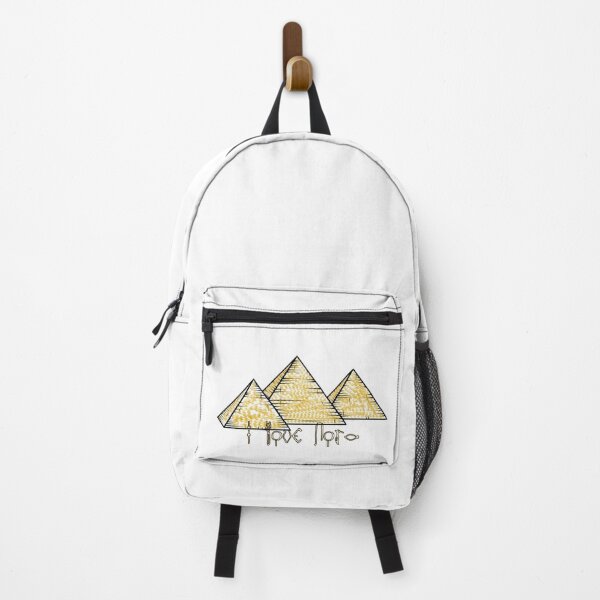 Item preview, " I Love Nora " In Hieroglyphics / Egyptian Hieroglyphics And Pyramids / Valentines Day New Year Birthday And Christmas Gift For Your Lover designed and sold by Man Of Pixels.