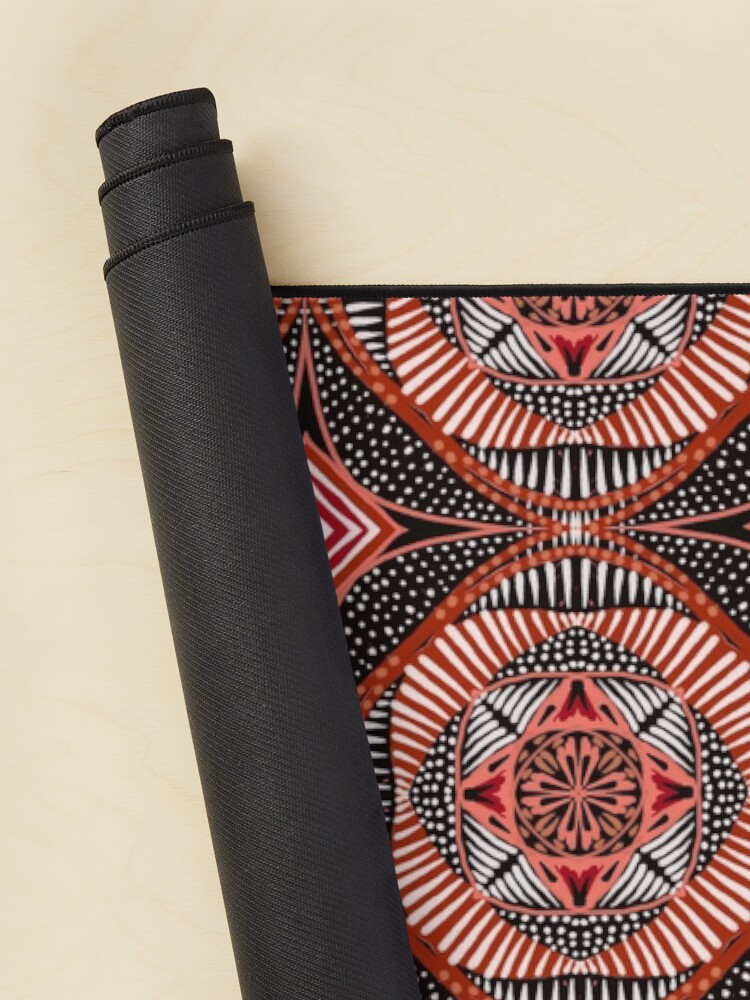 Alternate view of Pretty Moroccan Tile Pattern and Print Mouse Pad