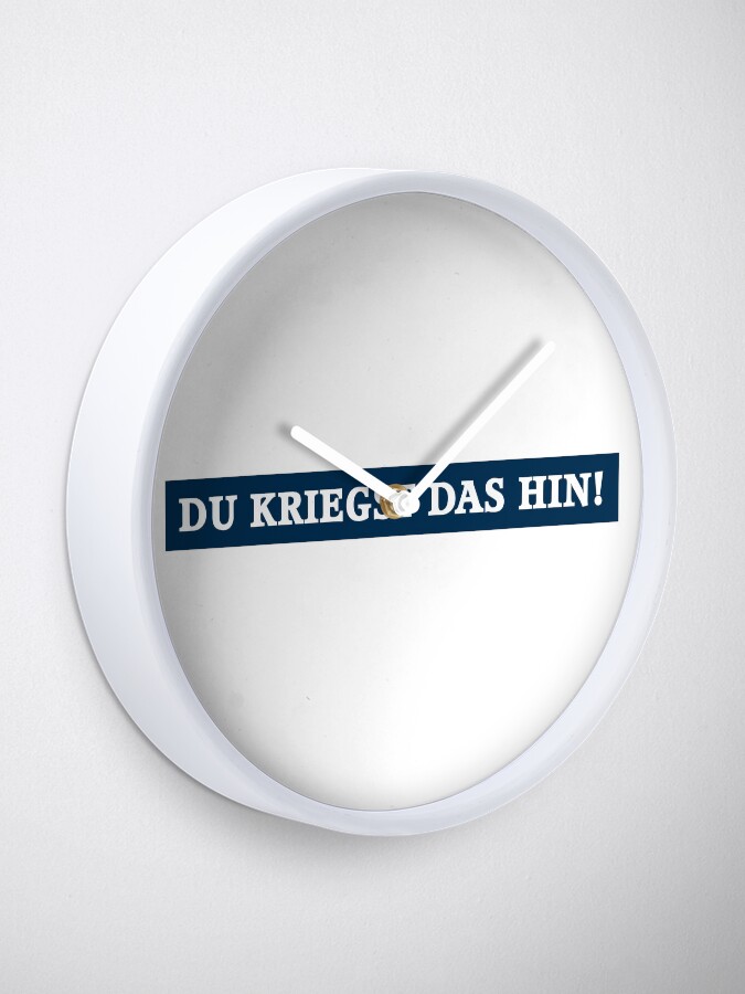 Thumbnail 1 von 4, Uhr, DU KRIEGST DAS HIN designt und verkauft von dejansekulic.