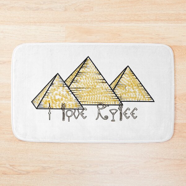 Item preview, " I Love Rylee " In Hieroglyphics / Egyptian Hieroglyphics And Pyramids / Valentines Day New Year Birthday And Christmas Gift For Your Lover designed and sold by Man Of Pixels.