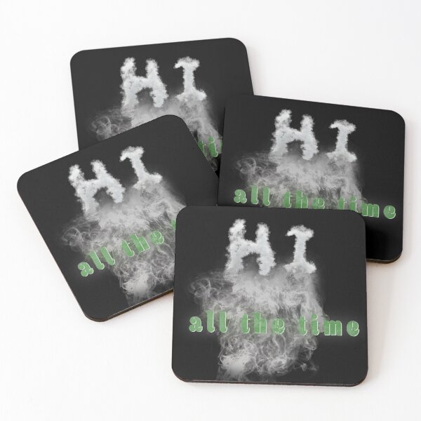 Item preview, Hi all the time - Funny Pun Humor designed and sold by highdegreepro.