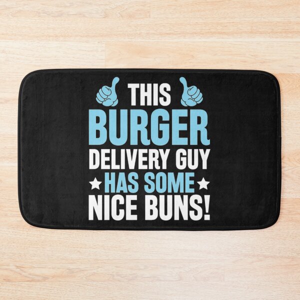 Item preview, This burger delivery guy designed and sold by StarcyWol.