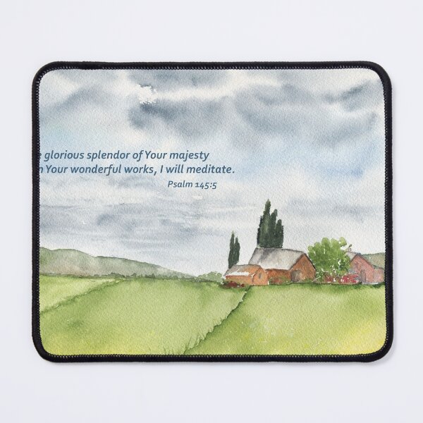 Item preview, Praise: Psalm 145:5 designed and sold by Diane Hall Watercolors.