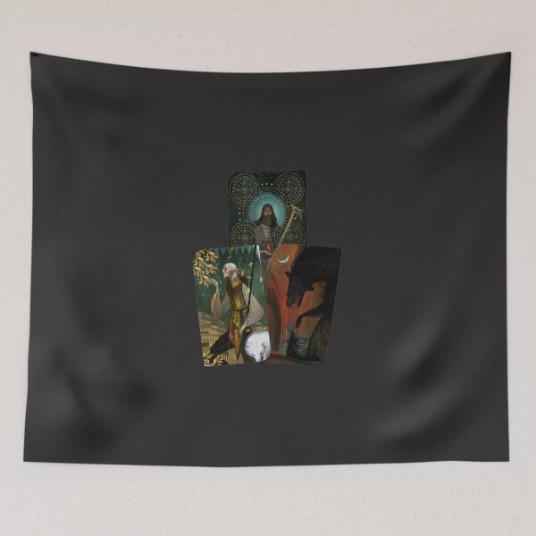 Item preview, Solas Tarot Card Trilogy Sticker designed and sold by ThomasSpaqth.