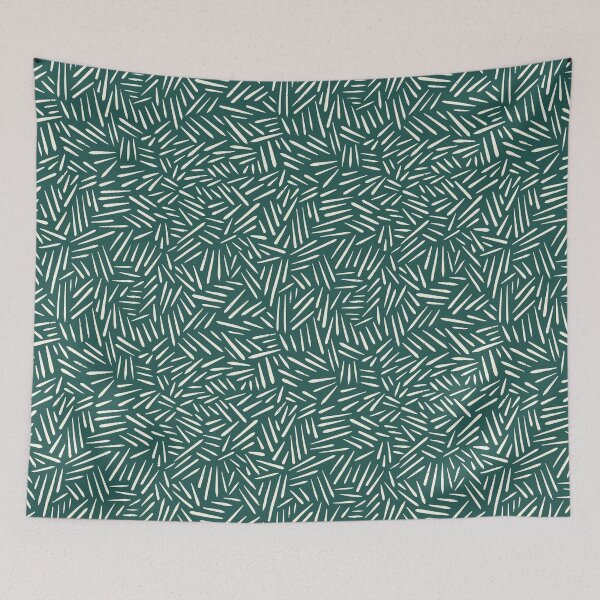 Item preview, Lines dark green designed and sold by aliceandida.