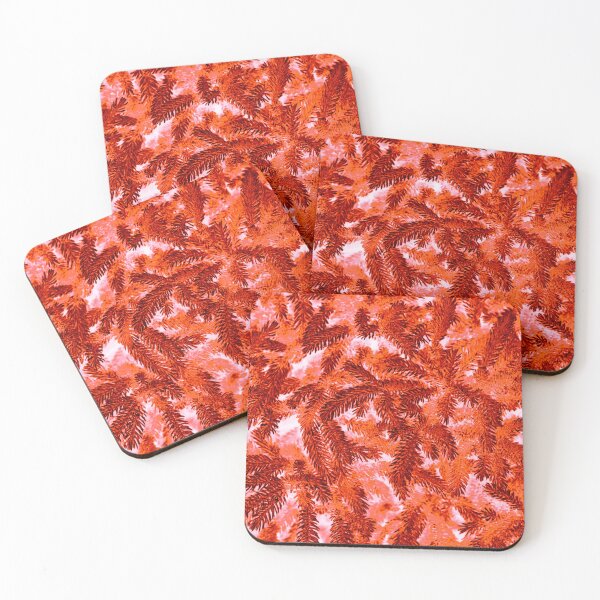 Item preview, Floral Winter Motifs with Branches of the  Ornamental Red Spruce Tree designed and sold by IraNiva.