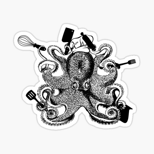 Item preview, Octopus Chef designed and sold by Hapoel.