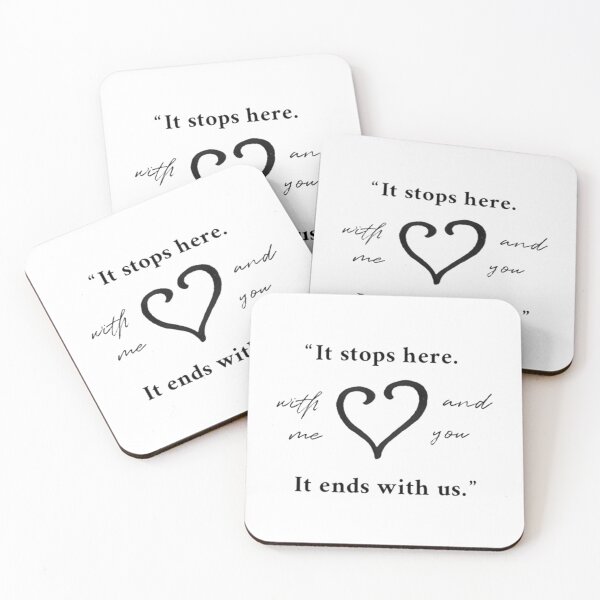 Item preview, It Ends With Us Colleen Hoover   designed and sold by ColorsByV.