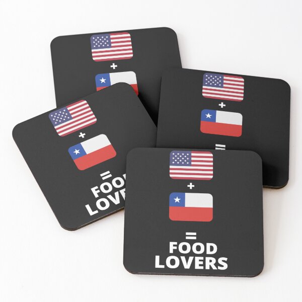 Item preview, us flag and texas flag food lovers designed and sold by salahnewdesign.