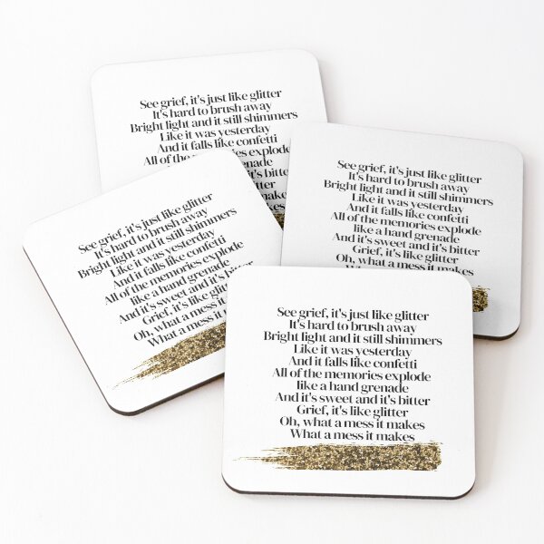Item preview, It's just like glitter quote designed and sold by BKStudios.
