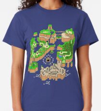 DINOSAUR'S LAND MAP Classic T-Shirt