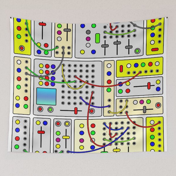 Item preview, Modular Synthesizer - Synth Vintage - Oscillator - Filter - Analog designed and sold by RazzArt.