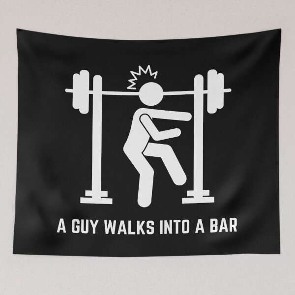 Item preview, A Guy Walks Into A Bar designed and sold by SighFly52.