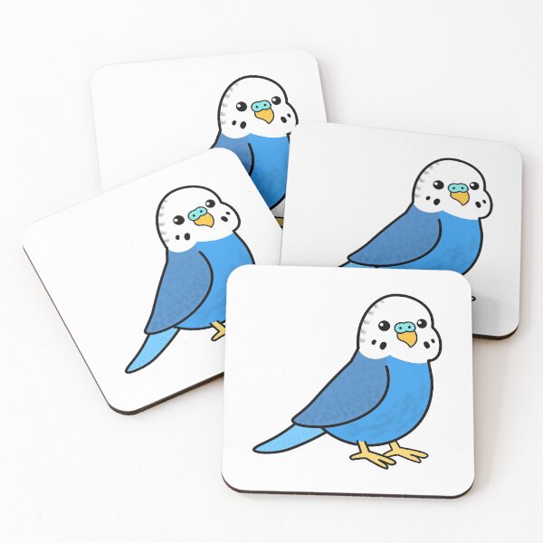 Item preview, Cute Blue Budgie designed and sold by Vladan Seva.