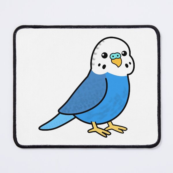 Item preview, Cute Blue Budgie designed and sold by Vladan Seva.