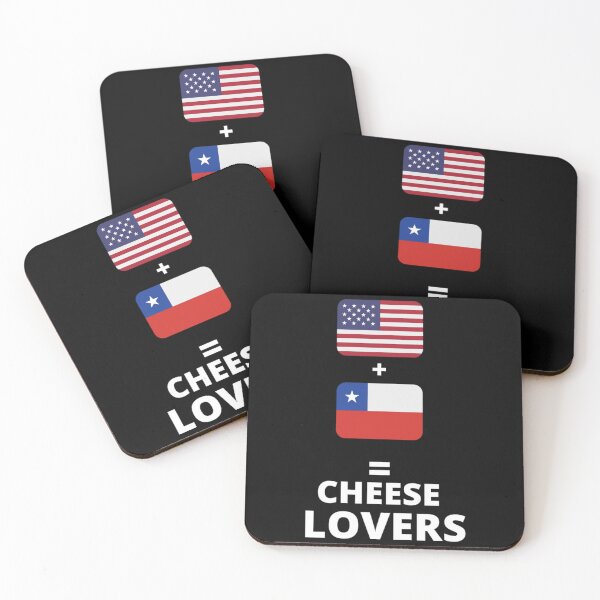 Item preview, us flag and texas flag cheese lovers designed and sold by salahnewdesign.