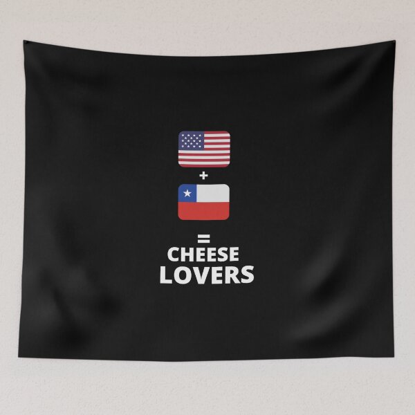Item preview, us flag and texas flag cheese lovers designed and sold by salahnewdesign.