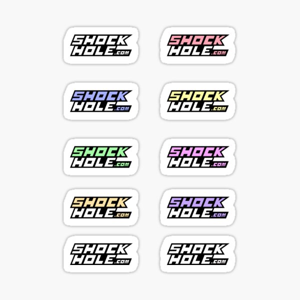 Shock Hole Sticker Bundle 2 Sticker