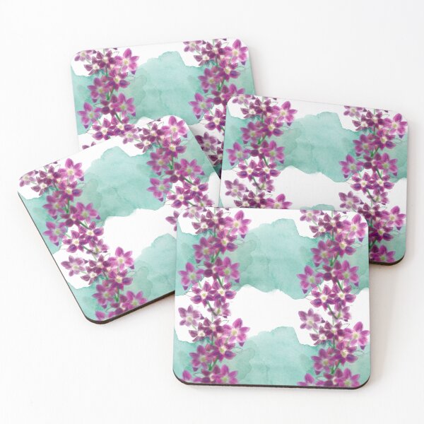 Item preview, Dendrobium orchard flower pattern  designed and sold by FamilyCurios.