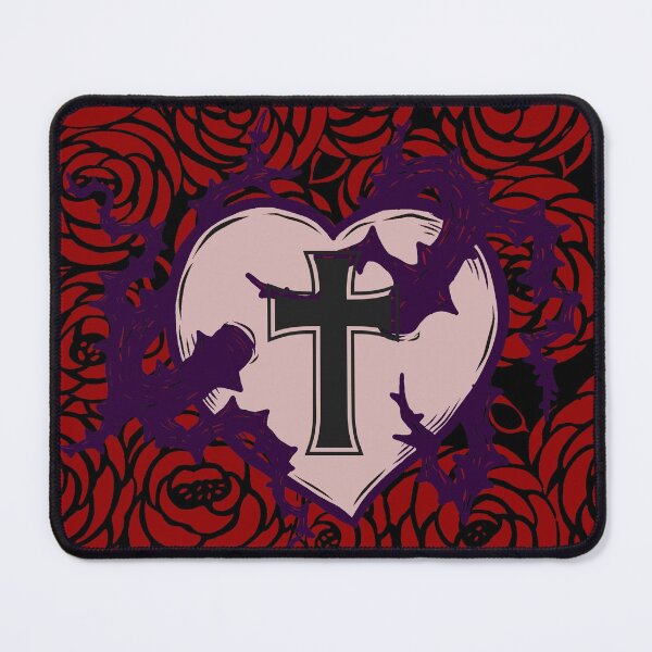 Item preview, Black Rose Aesthetic -Thorny Heart -Soft Grunge designed and sold by OliviaGbyKyro.
