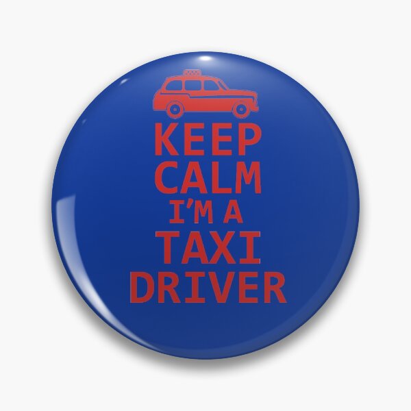 Item preview, Keep Calm I'm A Taxi Driver. Funny Taxi Driver, Cab Driver, Uber Driver Design. designed and sold by DesignHouse07.