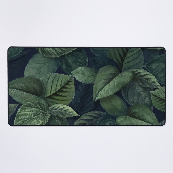 Forest Leaves Desk Mat