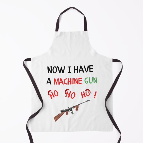 Item preview, Now I Have a Machine Gun - Funny Christmas Diehard jokes XMAS designed and sold by andrei49387.