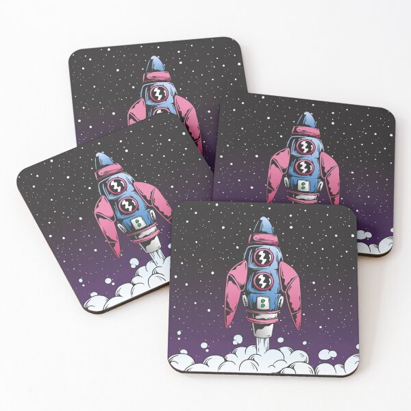 Item preview, Retro Rocket Launch Into Space designed and sold by m313andrade.