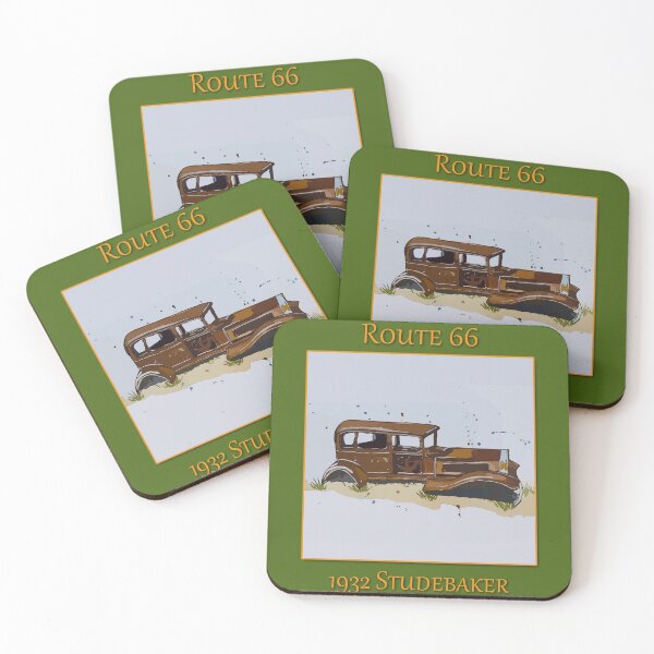Item preview, 1932 Studebaker along Route 66  - WelshDesigns designed and sold by welshdesigns.