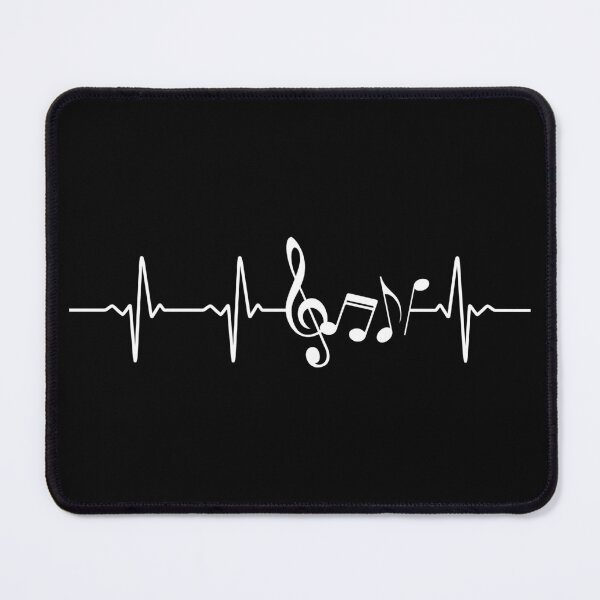 Item preview, Music Note Heartbeat designed and sold by murkyswamp.