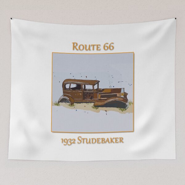 Item preview, 1932 Studebaker along Route 66  - WelshDesigns designed and sold by welshdesigns.