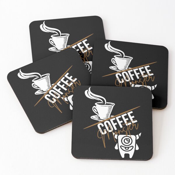 Item preview, Coffee lover monster designed and sold by KDprint.