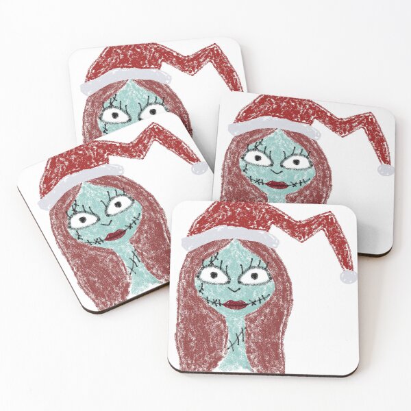 Item preview, the nightmare before christmas santa hat sally crayon sketch designed and sold by Soulfate.