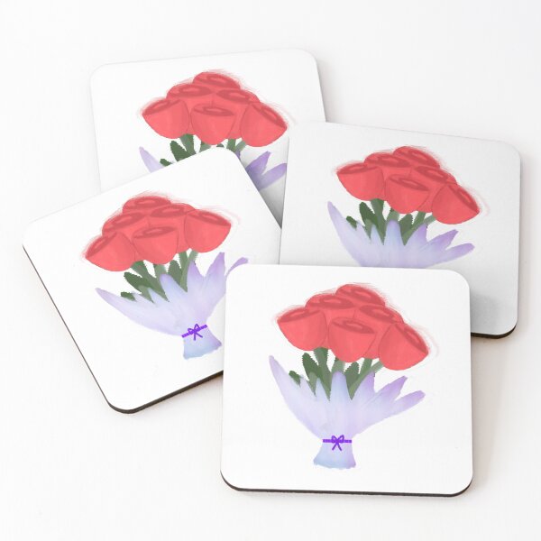 Item preview, Roses sticker designed and sold by PinksyMarieMC.