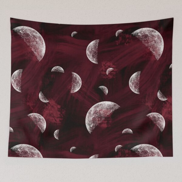 Item preview, Red Moonscapes designed and sold by DesignsByJaycee.