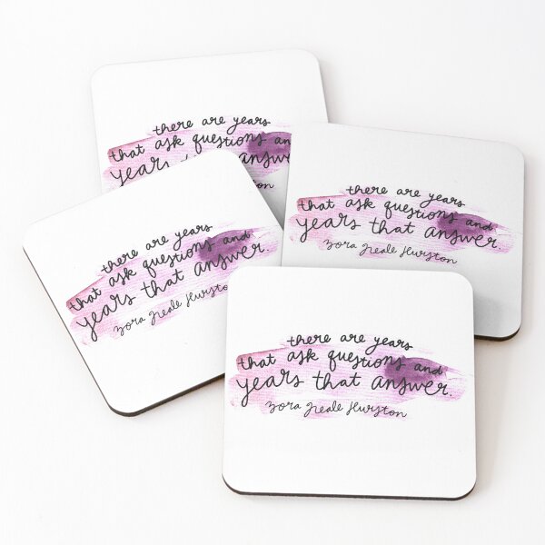 Item preview, There are years that ask questions and years that answer Zora Neale Hurston quote designed and sold by StudioShiloh.