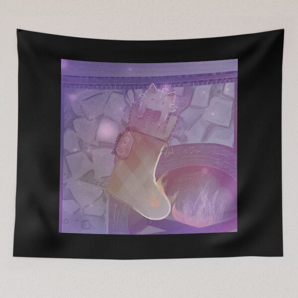 Item preview, Cat By The Fireplace  designed and sold by Lemonade-Cat.