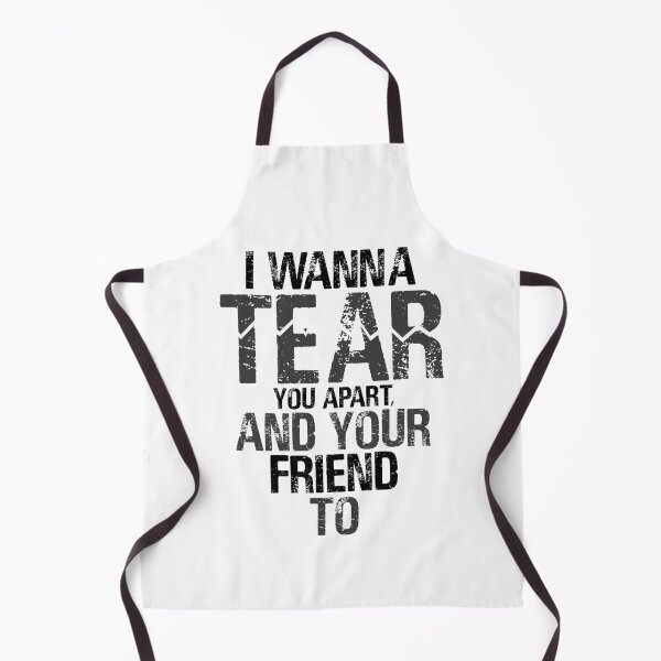 Item preview, I wanna tear you apart, and your friend to. designed and sold by Sticker Up.