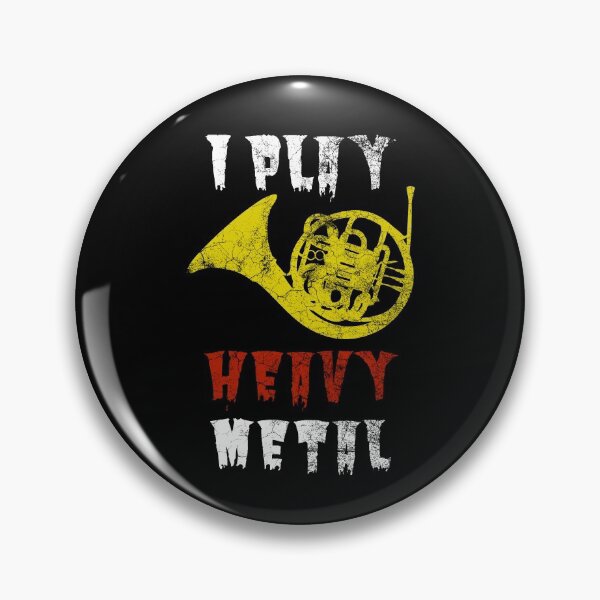 Item preview, I Play Heavy Metal designed and sold by SkyAfterDusk.