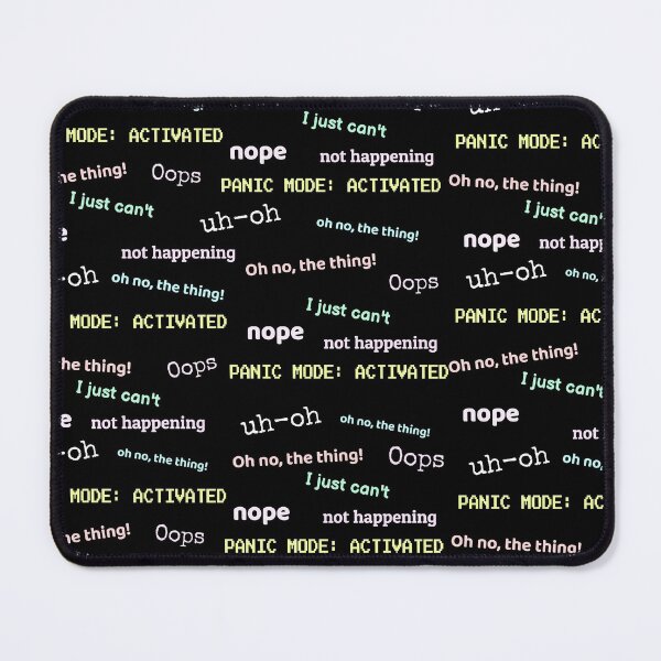 Item preview, Chaotic Panic Print - Colorful designed and sold by ThatIsSomething.
