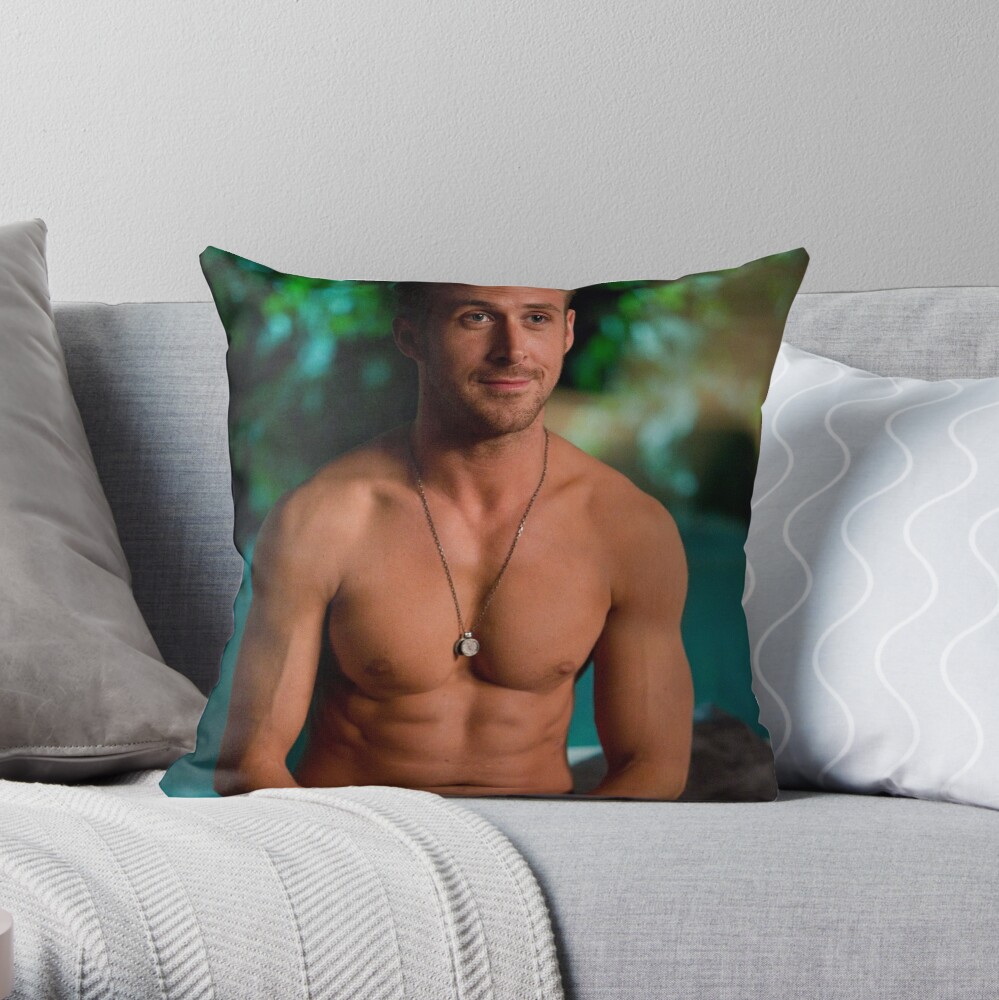 Hey Girl, I'm Ryan Gosling Throw Pillow by Artpoptart