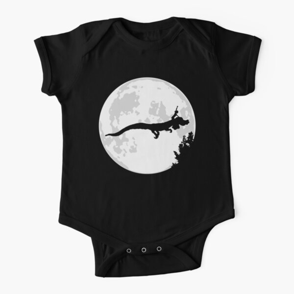 Falkor Moon Short Sleeve Baby One-Piece