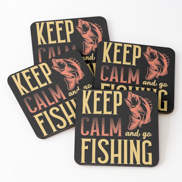 Item preview, Keep Calm And Go Fishing Bass designed and sold by Designs By David.