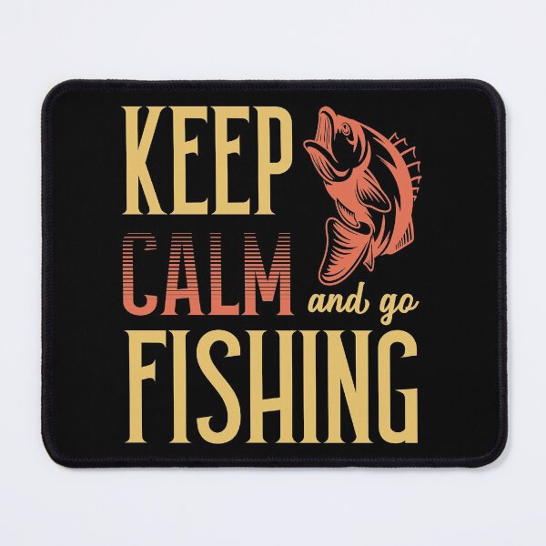 Item preview, Keep Calm And Go Fishing Bass designed and sold by Designs By David.