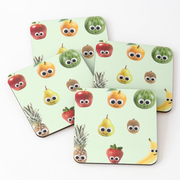 Item preview, Googly Eyes Fruit Set designed and sold by hannahvira.