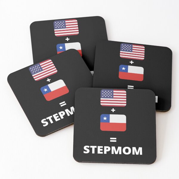 Item preview, us flag and texas flag stepmom designed and sold by salahnewdesign.
