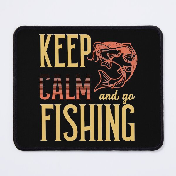Artikelvorschau, Keep Calm And Go Fishing Catfish entworfen und verkauft von Designs By David.