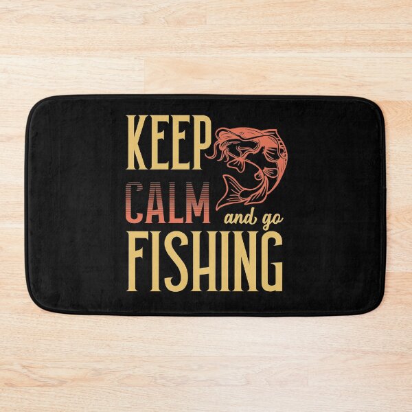 Artikelvorschau, Keep Calm And Go Fishing Catfish entworfen und verkauft von Designs By David.