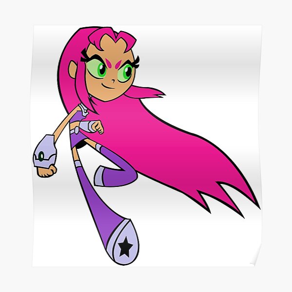 Teen Titans - Starfire ready Poster